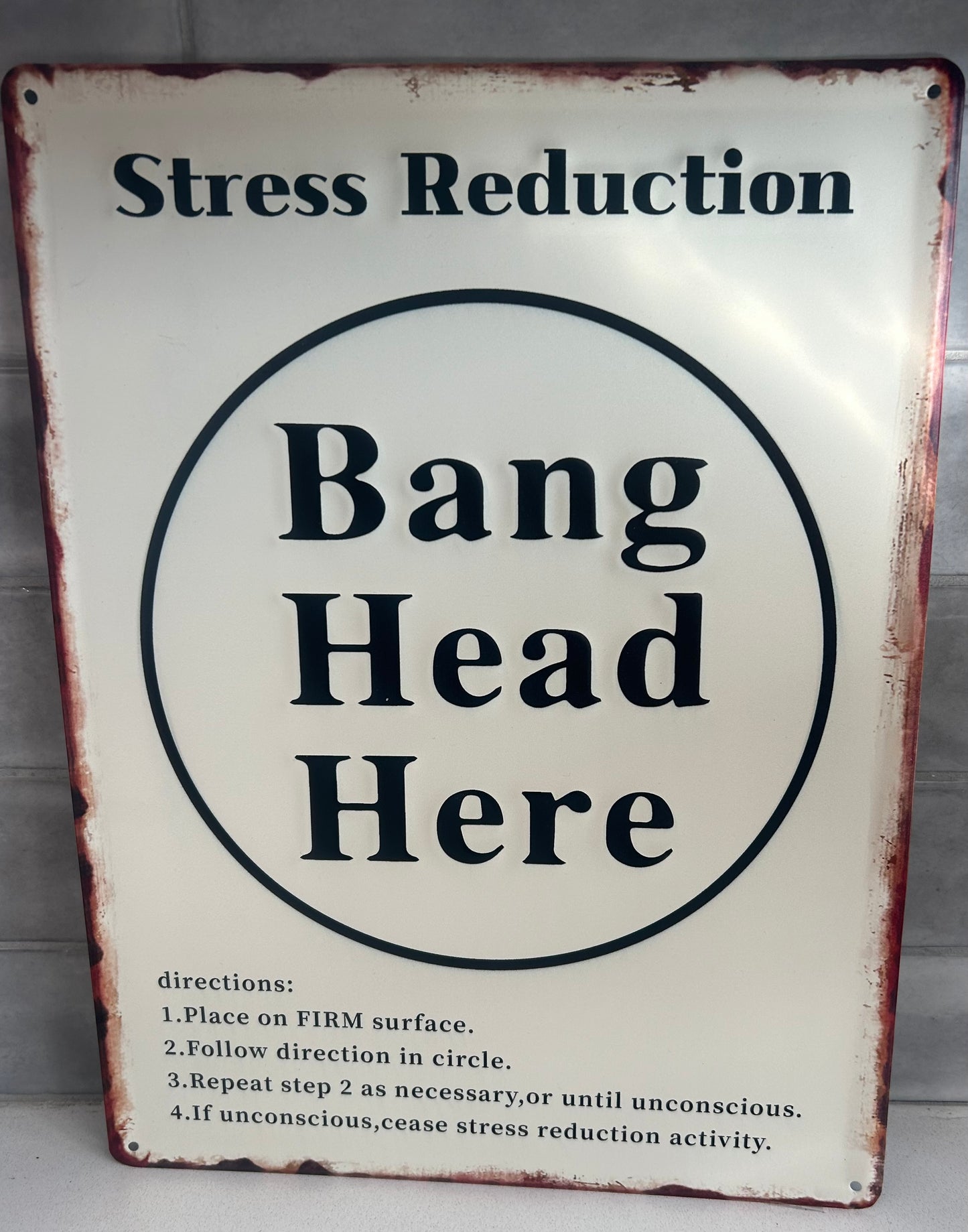 Stress sign