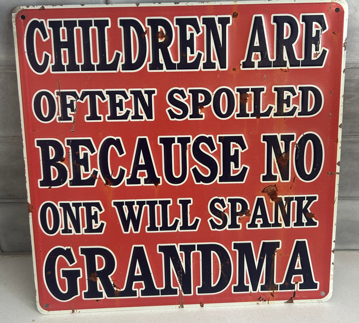 Grandma sign