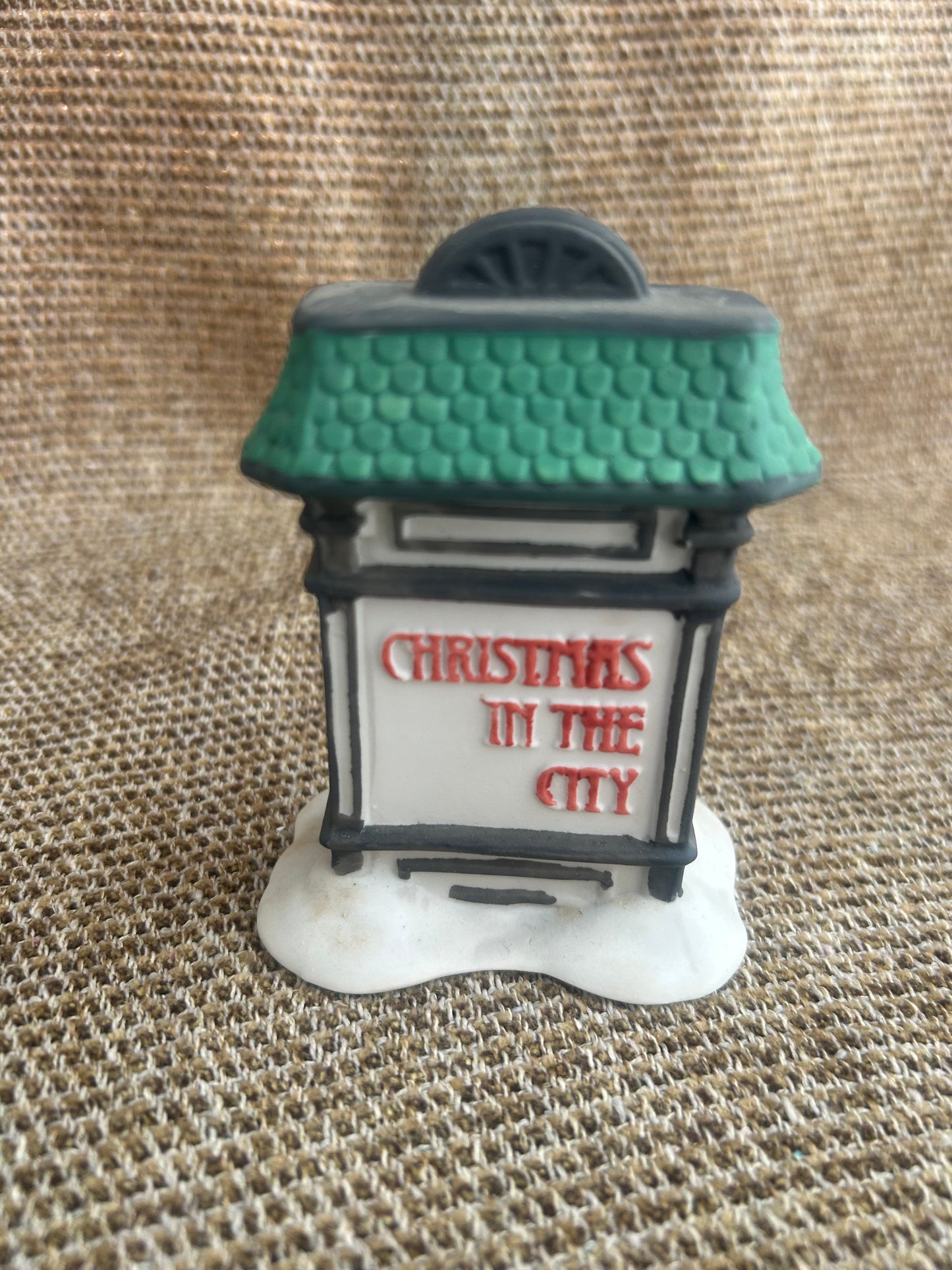 Christmas in the City sign