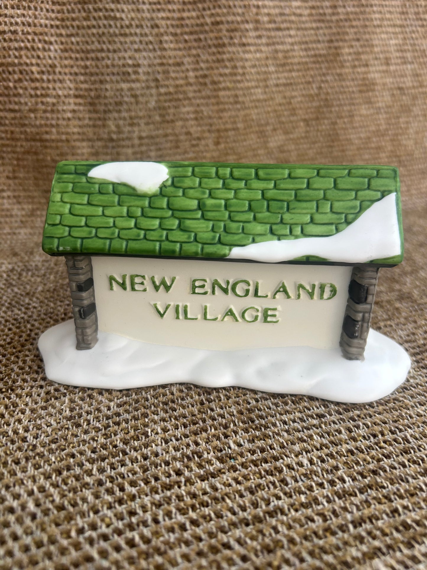 New England Village Sign