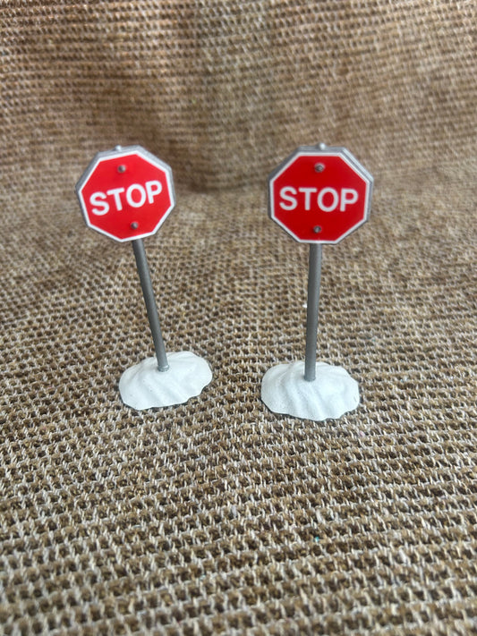 Village Stop Signs