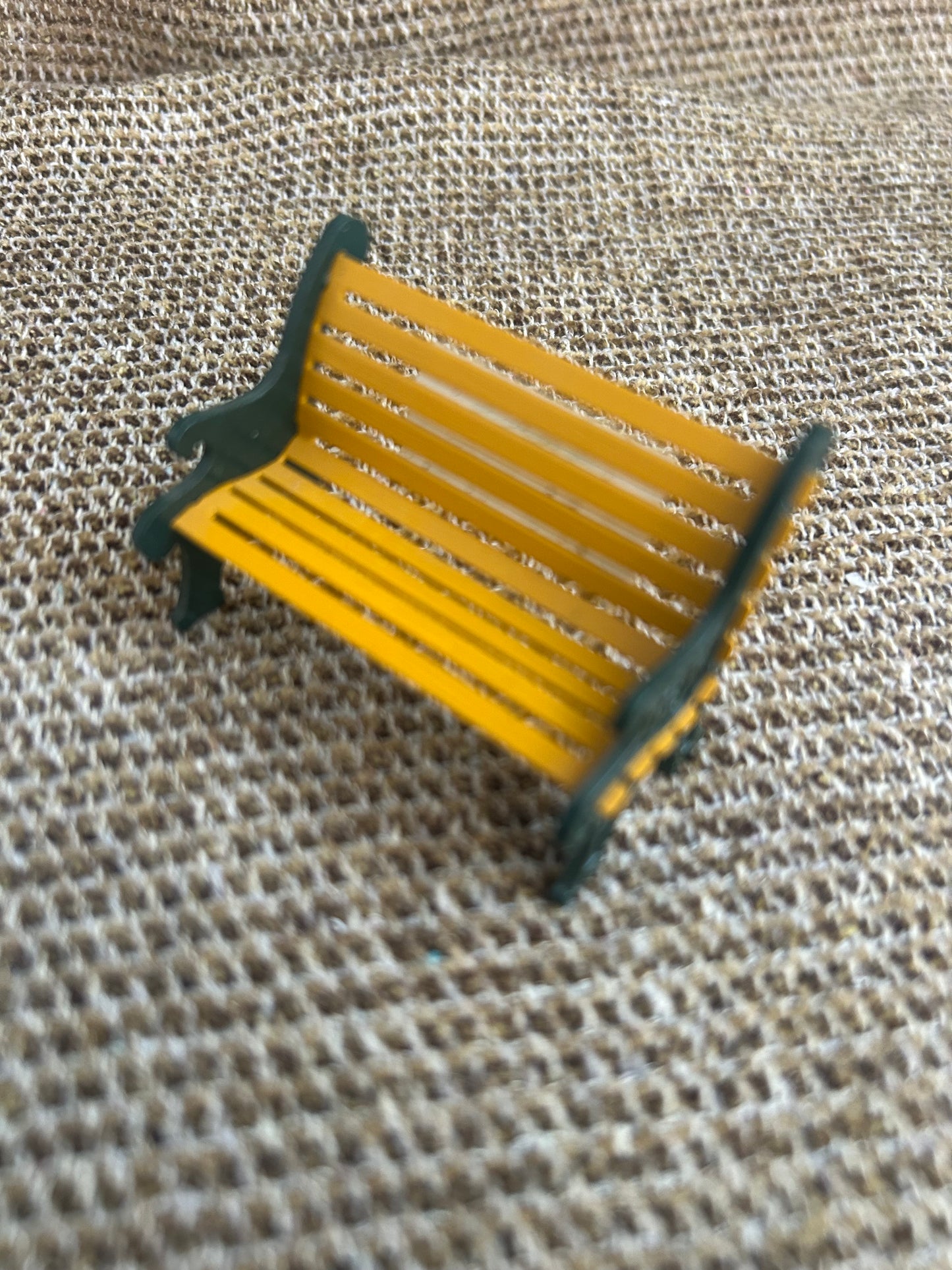 Wrought Iron Park Bench