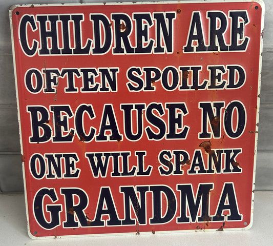 Grandma sign