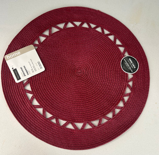 Round placemats