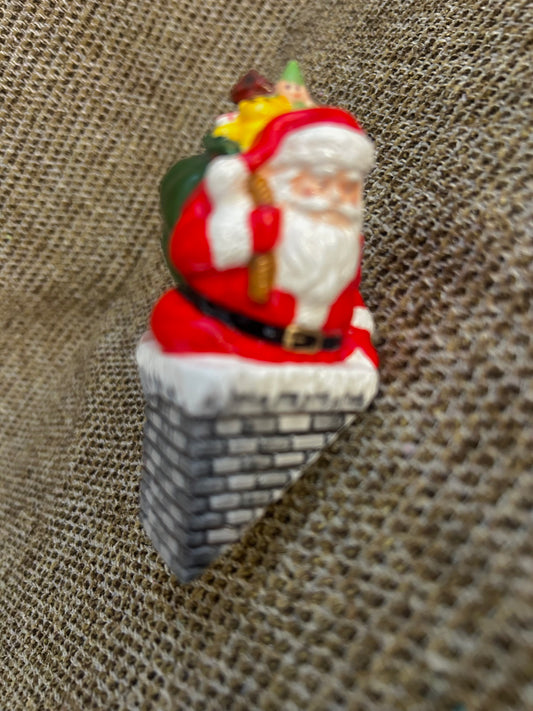Down the Chimney He Goes
